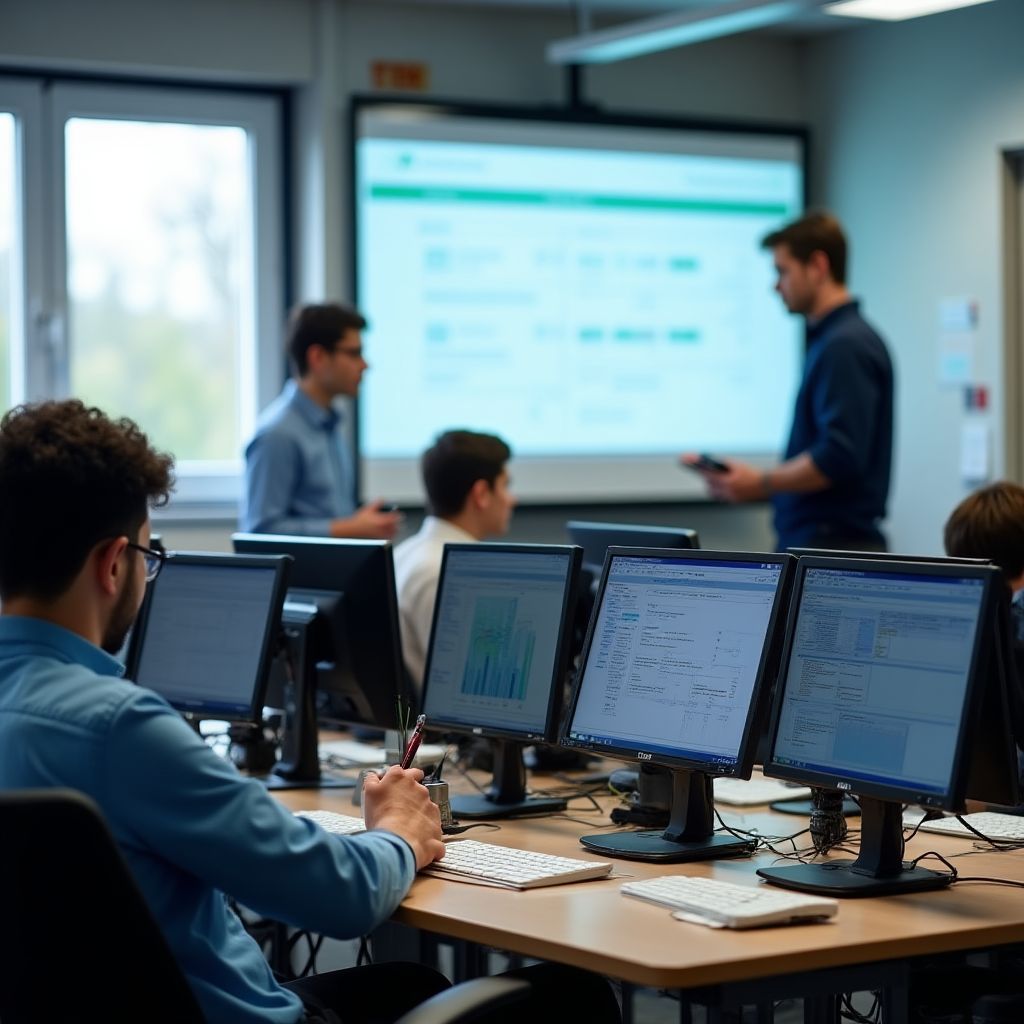 Sală de curs modernă